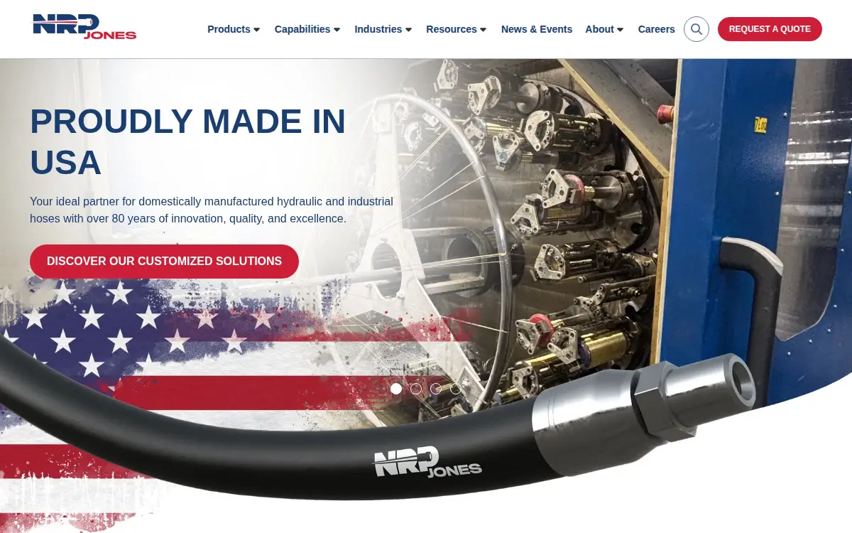 Homepage of Nrp Jones, LLC