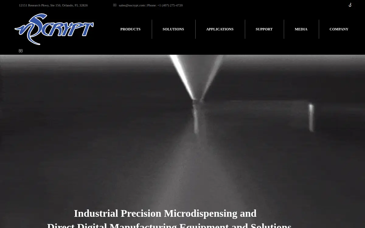 Homepage of Nscrypt, INC