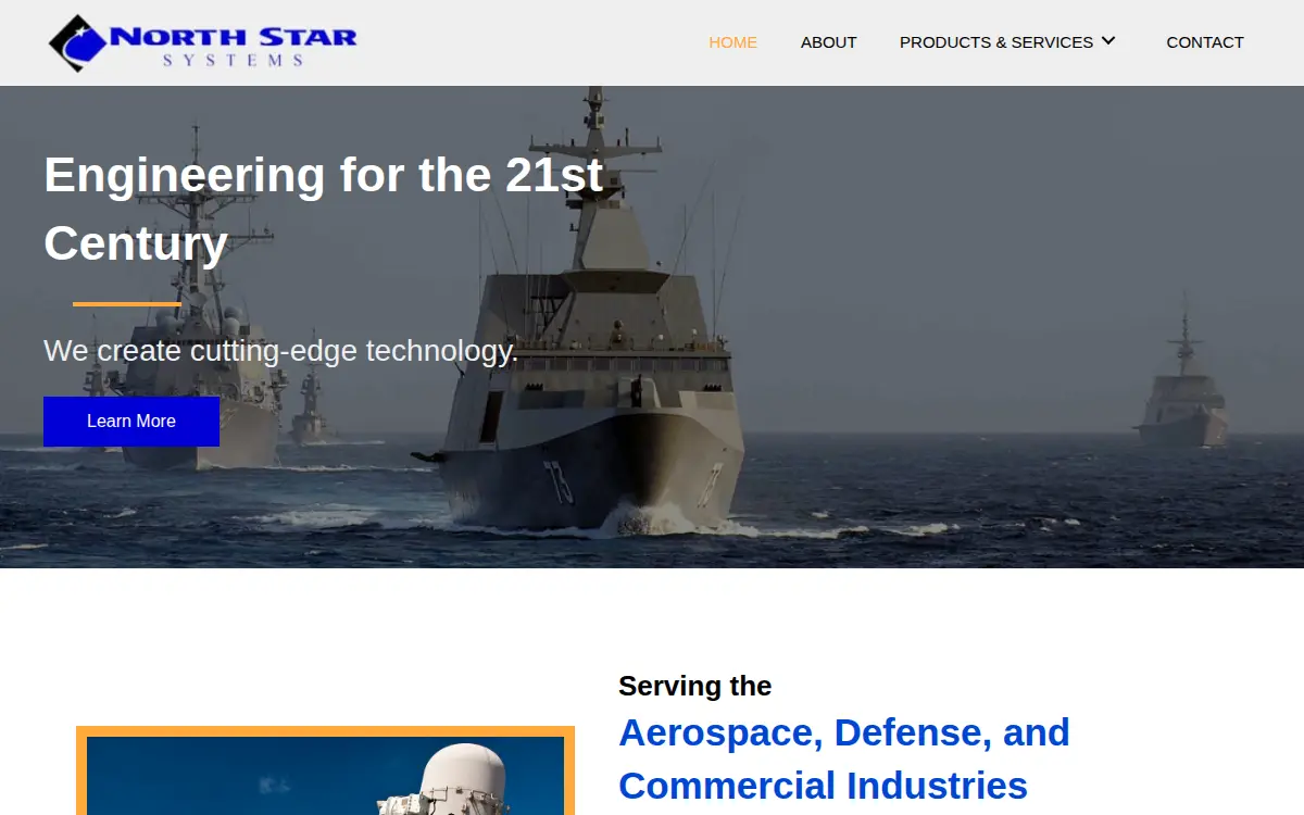 Homepage of North Star Systems, INC.