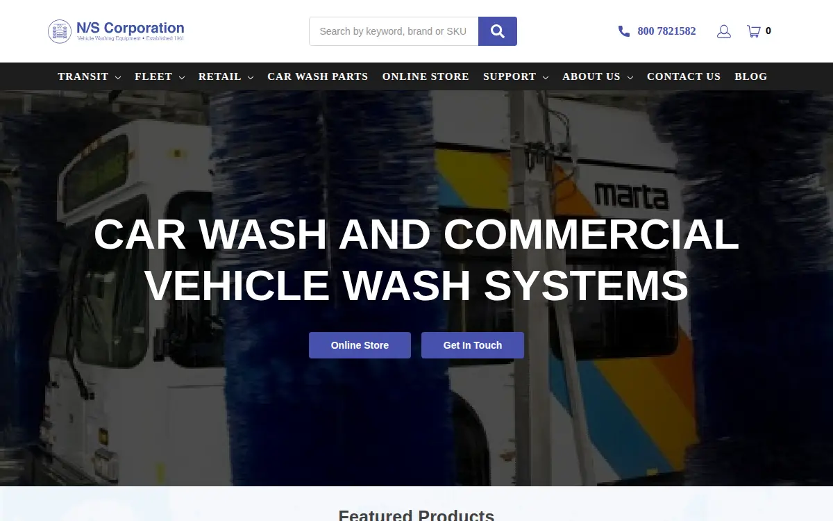 Homepage of N/s Corporation