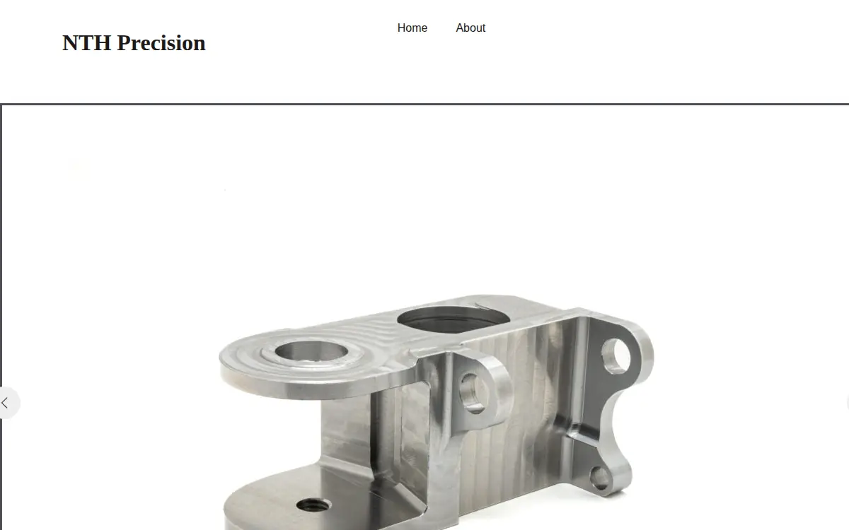 Homepage of Nth Precision Machining INC