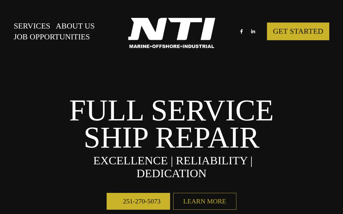 Homepage of Neal Technical Innovations LLC
