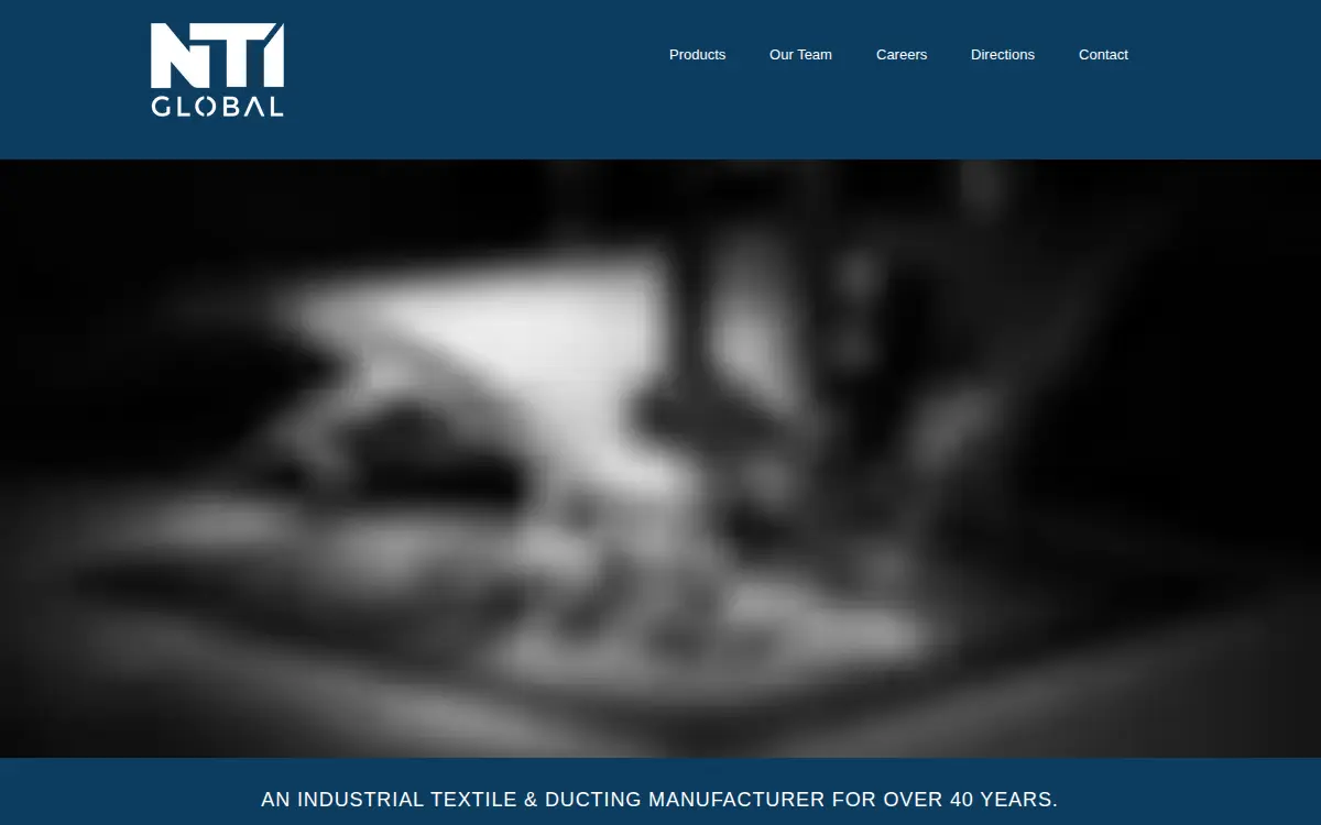 Homepage of Nationwide Tarps INC
