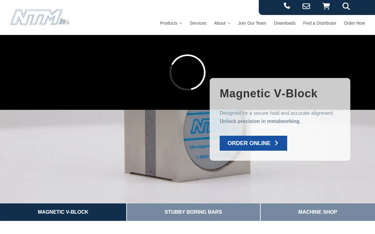Homepage of N T M, INC.