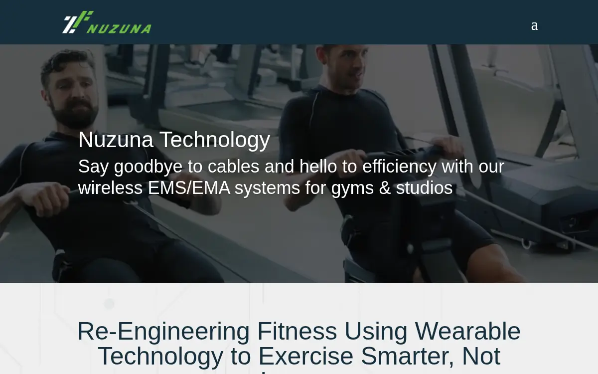 Homepage of Nuzuna CORP