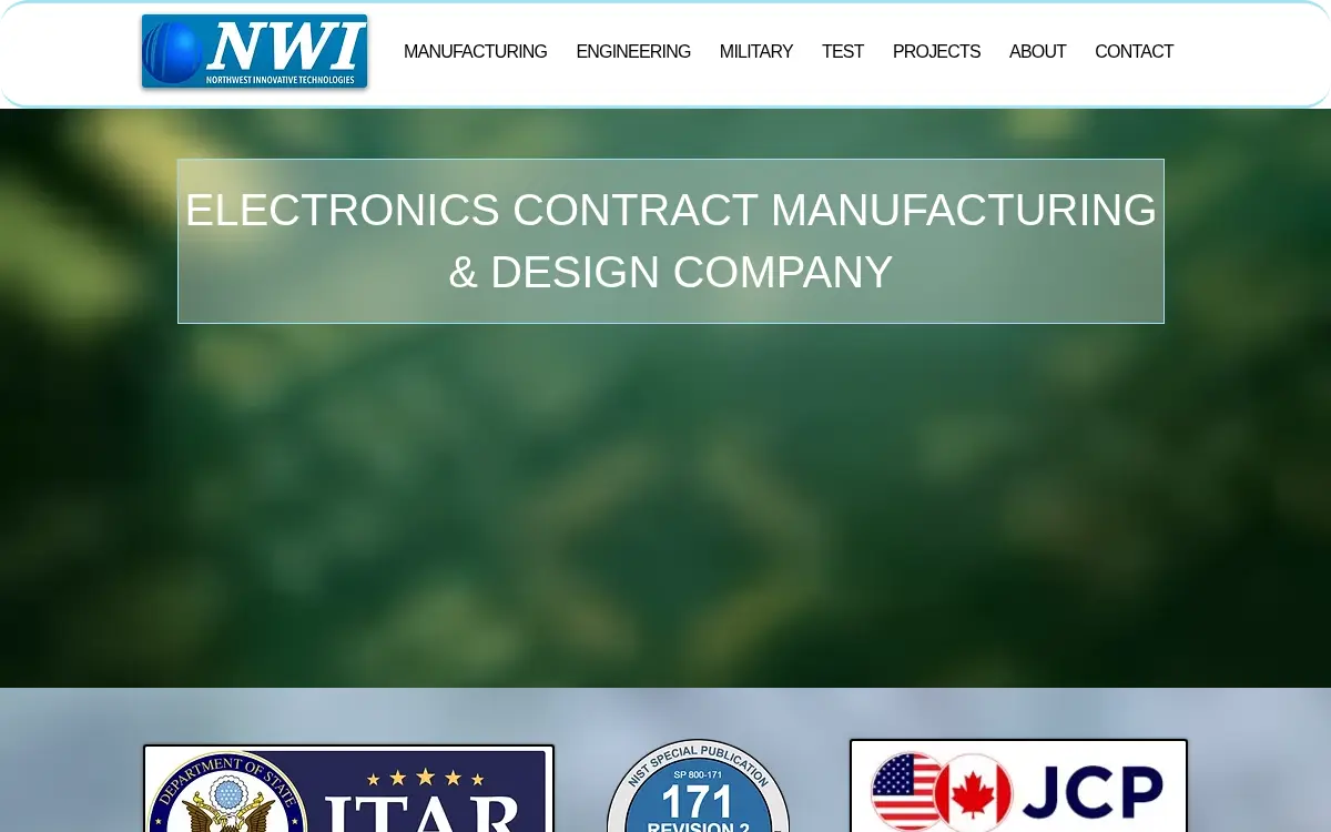 Homepage of Batti Corporation