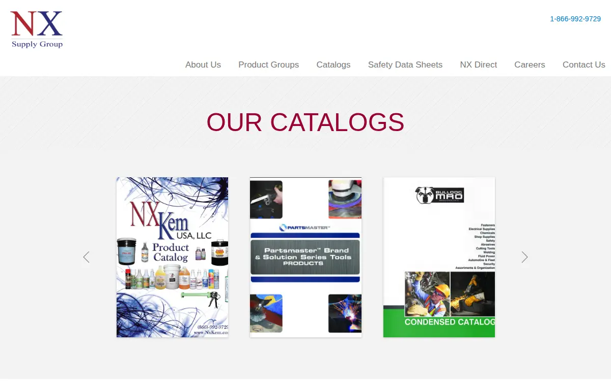Homepage of Nxtec USA LLC