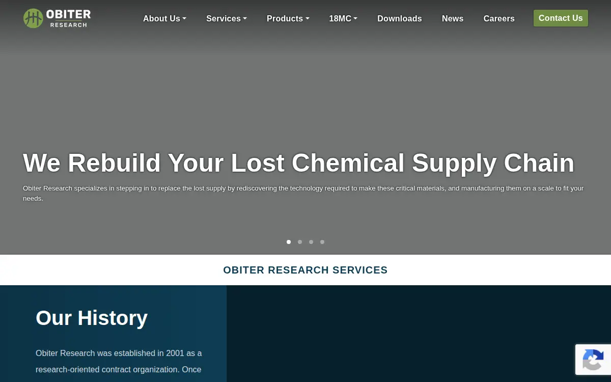 Homepage of Obiter Research LLC