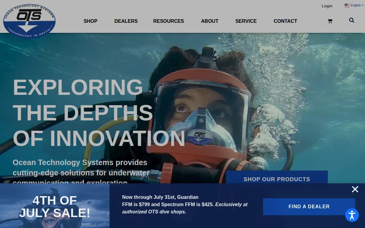 Homepage of Undersea Systems International, INC.