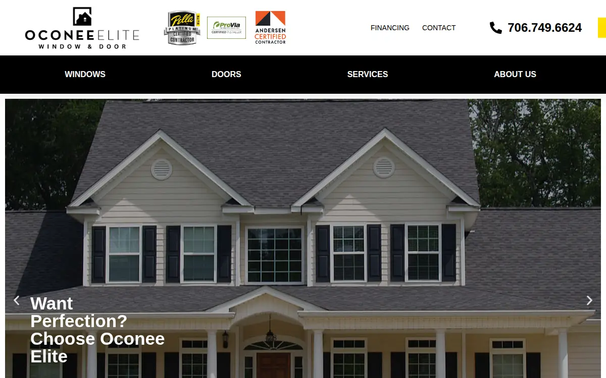 Homepage of Oconee Elite LLC