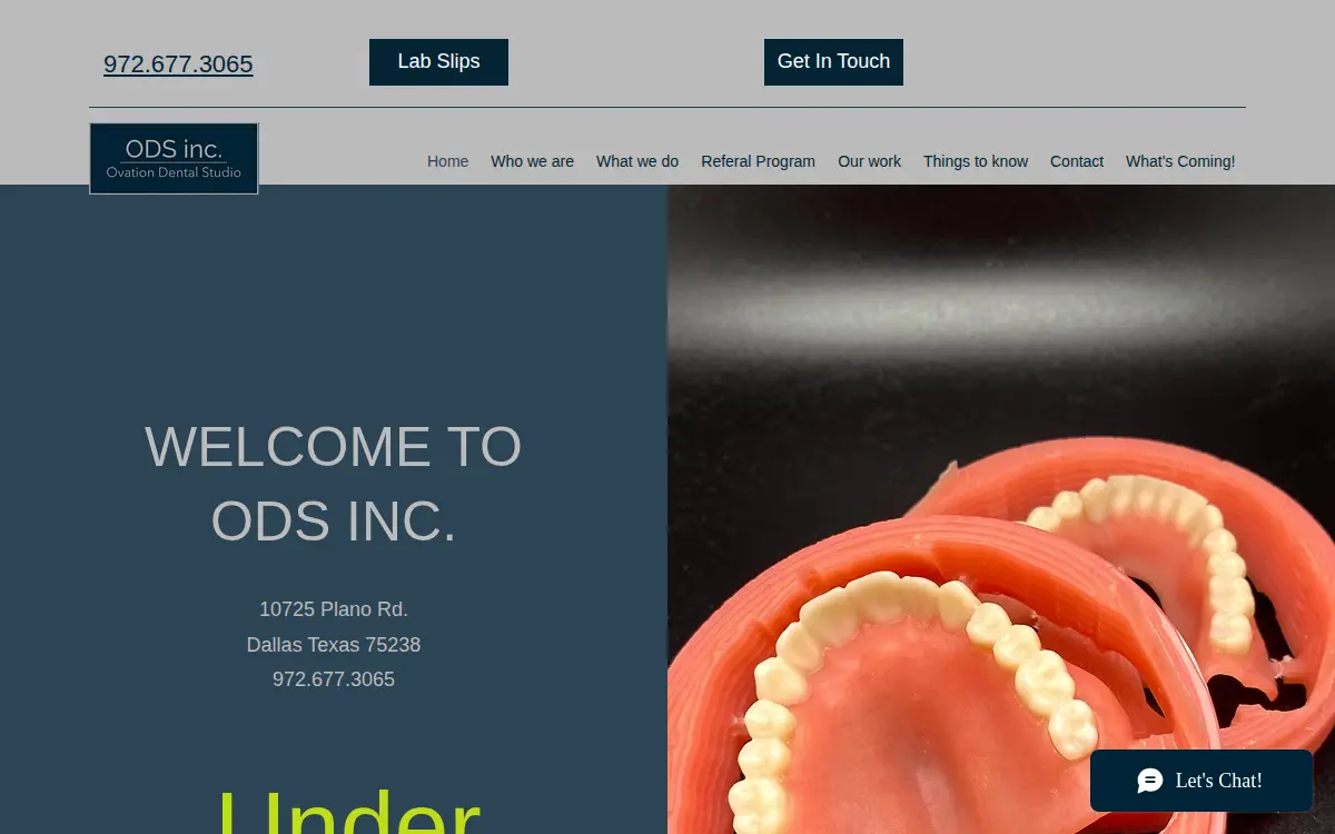 Homepage of Ods INC