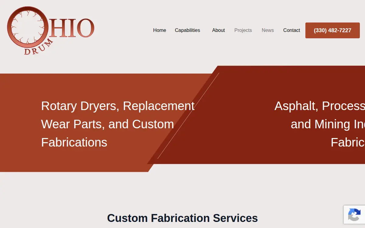 Homepage of Deibel Industries, LLC