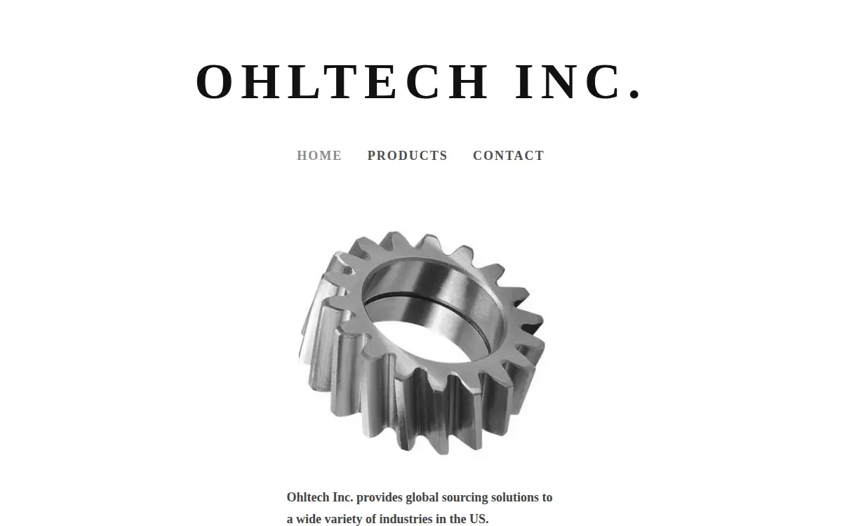 Homepage of Ohl-tech