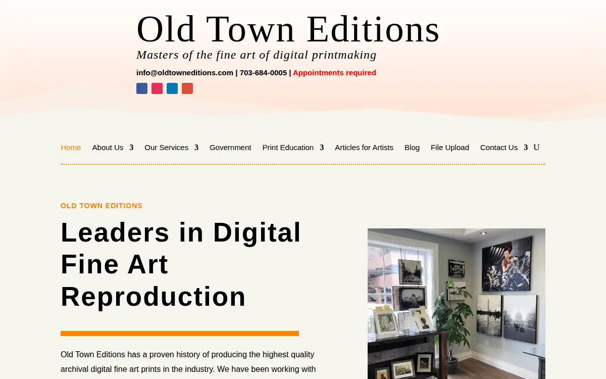 Homepage of Old Town Editions INC