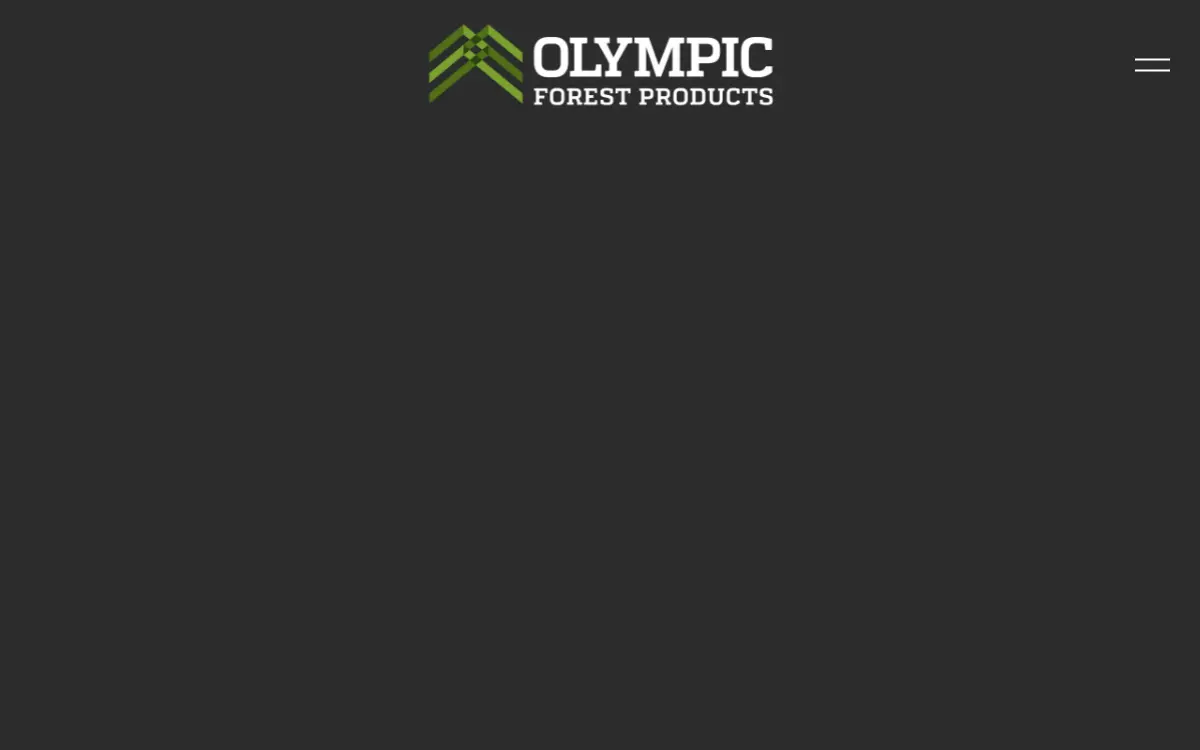 Homepage of Olympic Forest Products Company