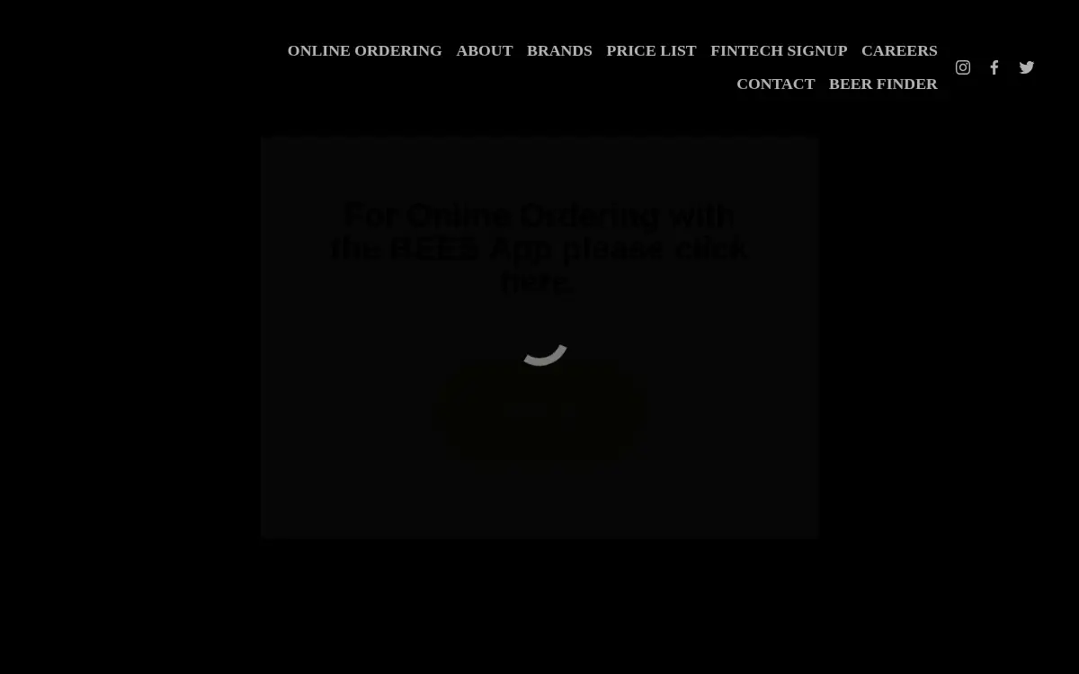Homepage of City Beverages, L.l.c. Dba Olympic Eagle Distributing