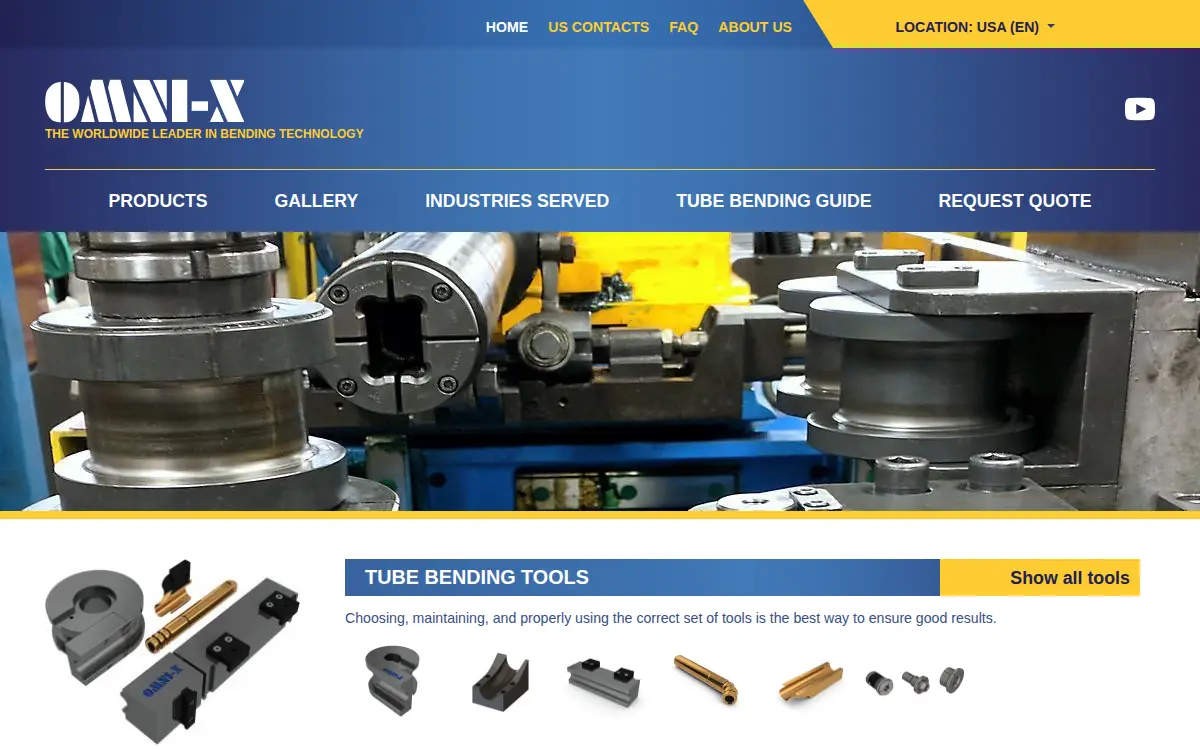 Homepage of Omni-x USA INC