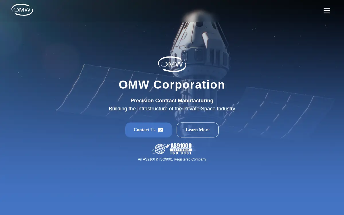 Homepage of Omw Corporation