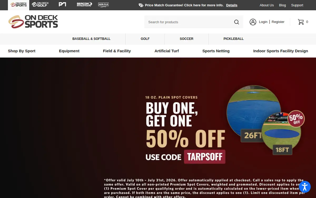 Homepage of Promounds LLC