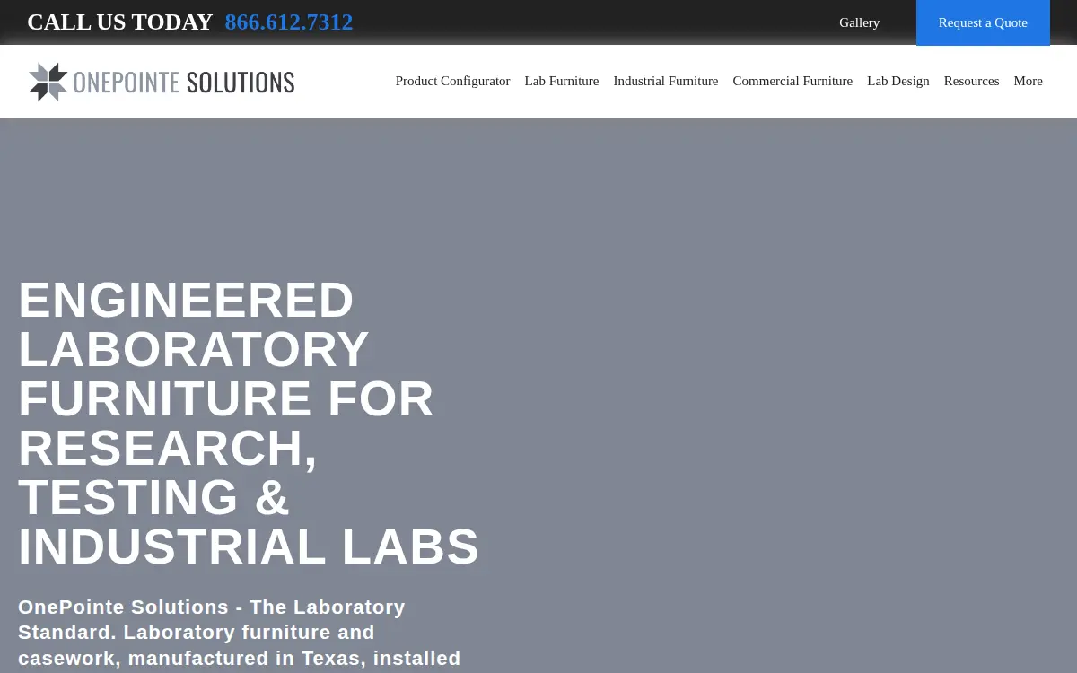 Homepage of Onepointe Solutions LLC