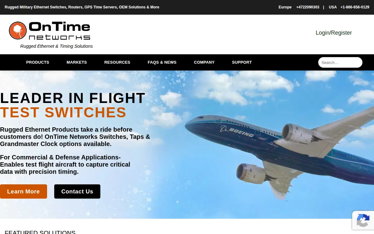 Homepage of Ontime Networks, LLC