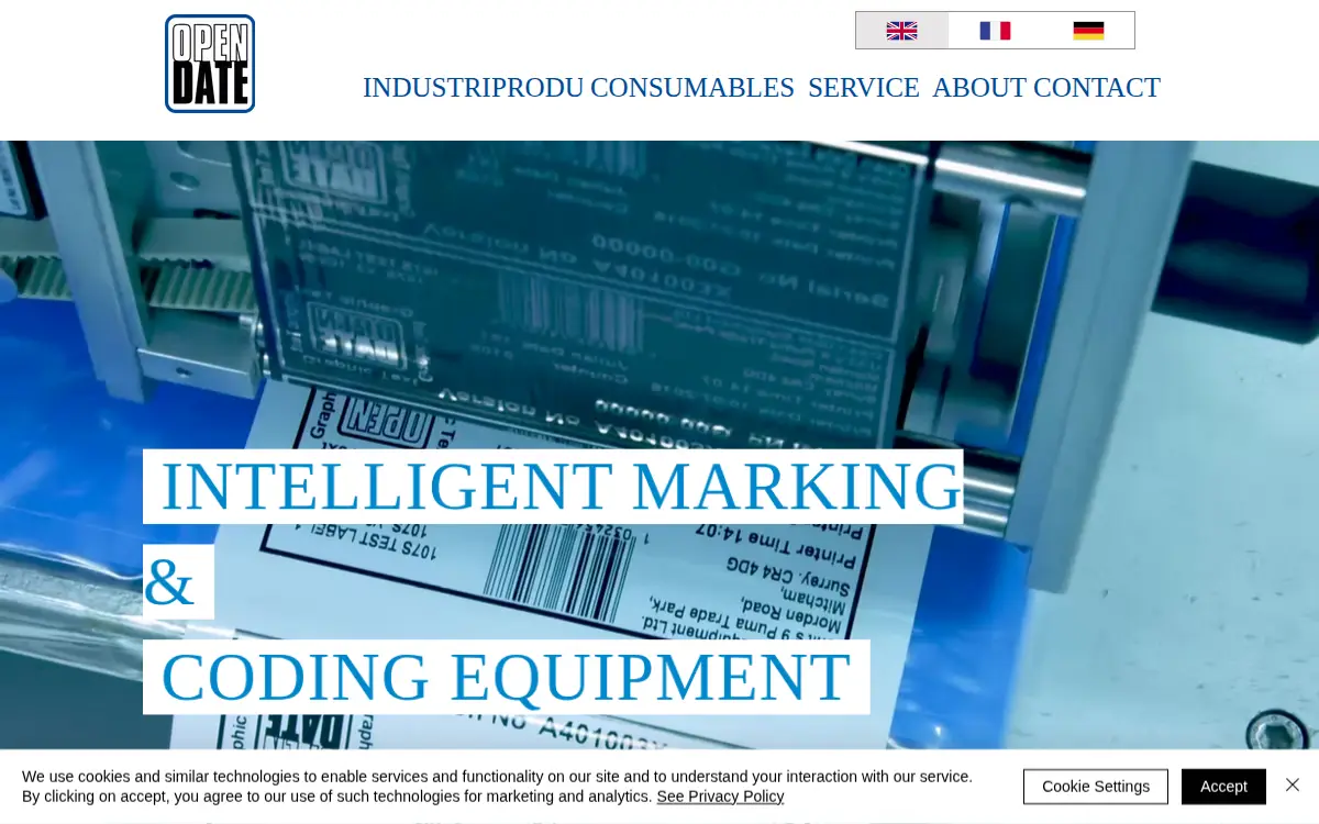 Homepage of Open Date Systems, INC.