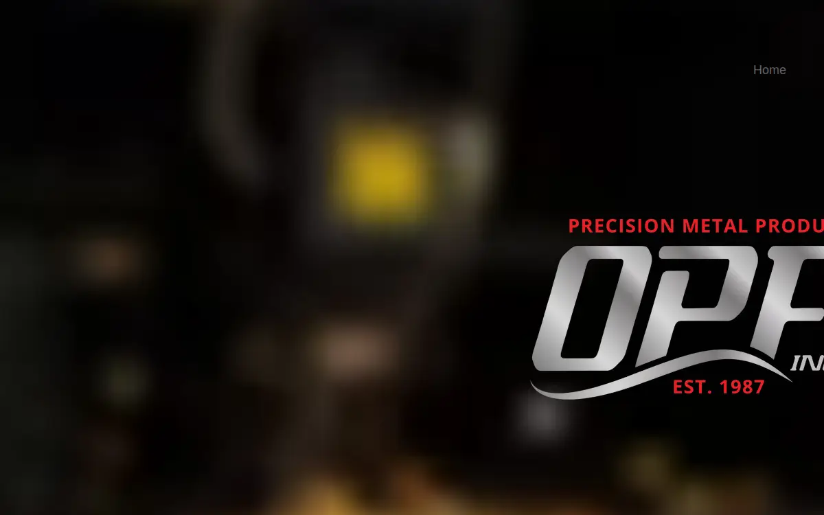 Homepage of Oxnard Precision Fabrication, INC.