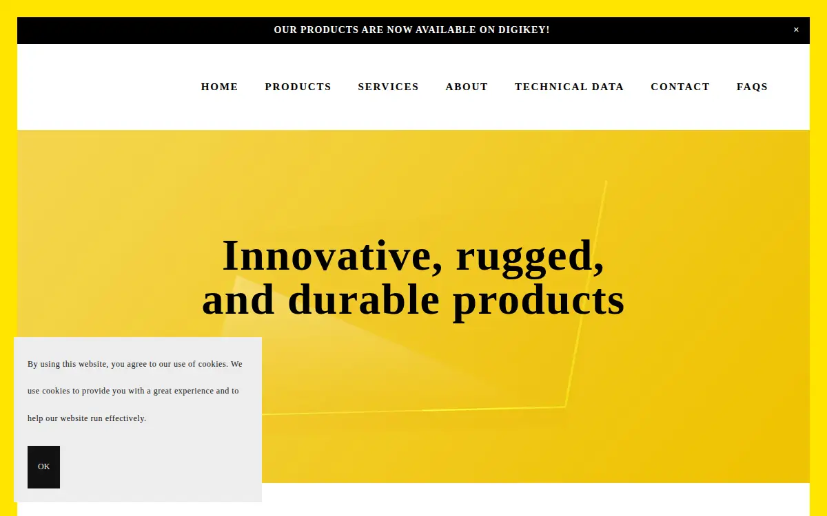 Homepage of Optic Clear Solutions LLC