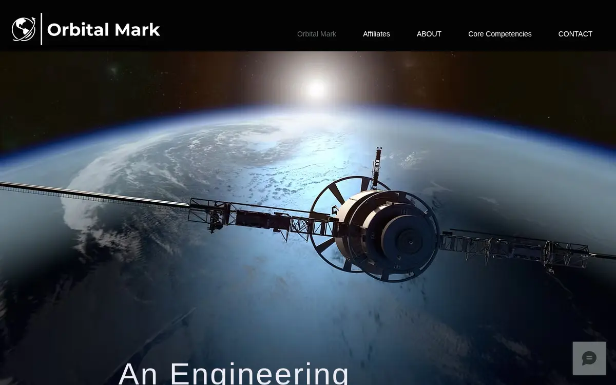 Homepage of Orbital Mark LLC