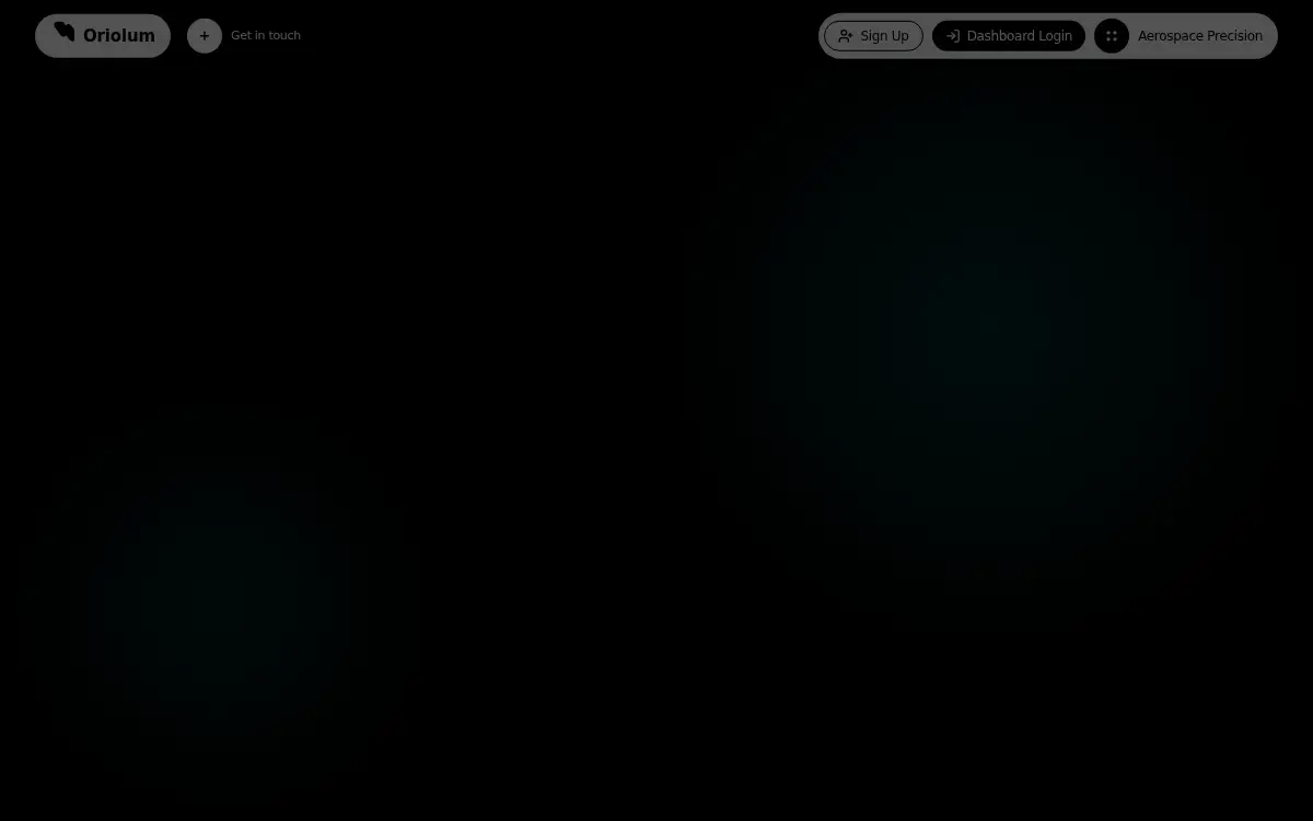 Homepage of Oriolum LLC