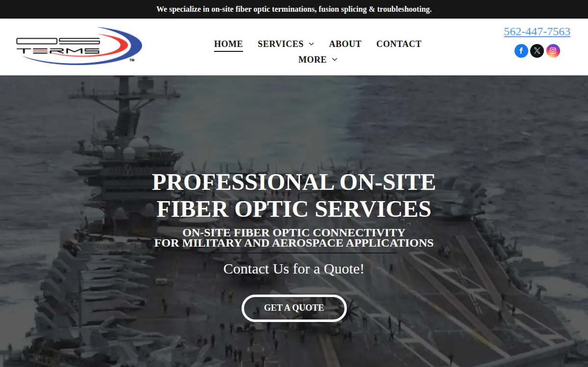 Homepage of Os Terms LLC