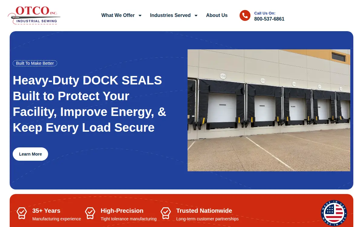 Homepage of Otco, INC.