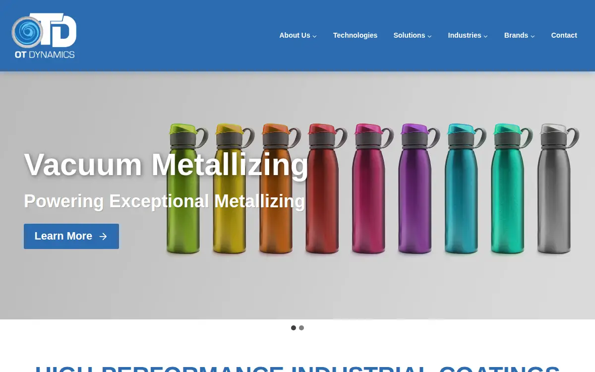 Homepage of Ot Dynamics LLC