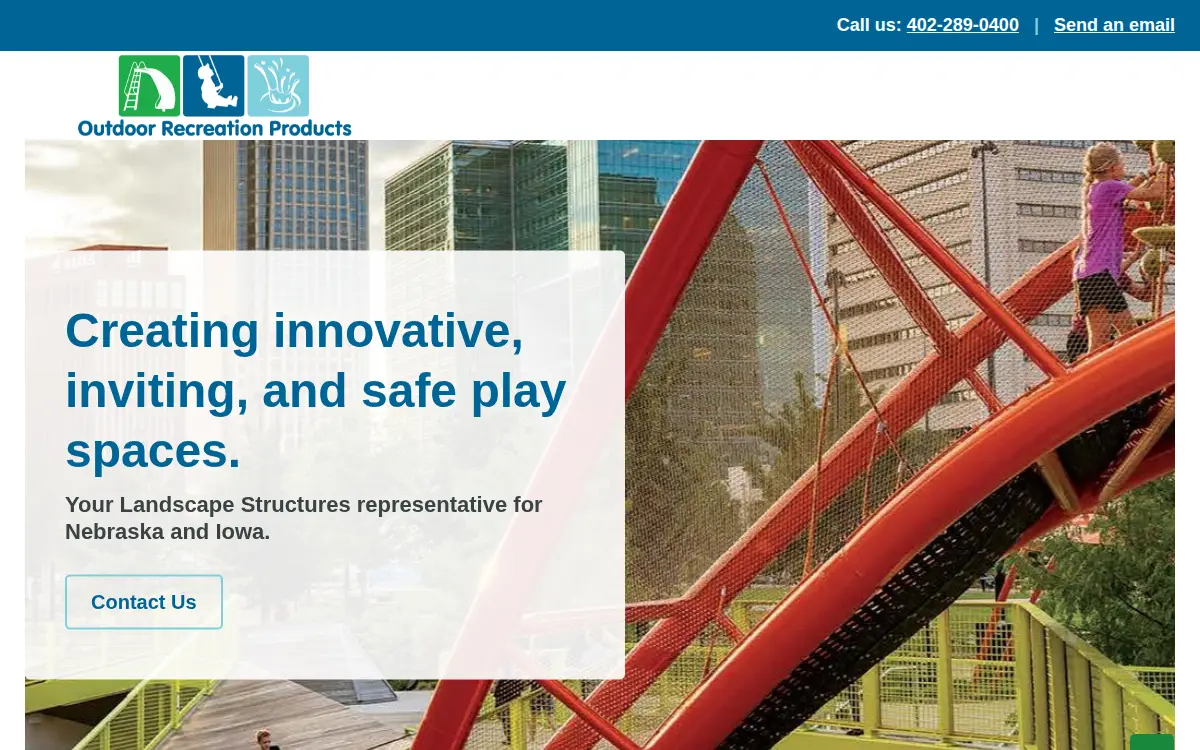 Homepage of Lg Playgrounds LLC