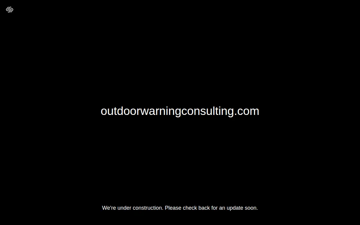 Homepage of Outdoor Warning Consulting, LLC