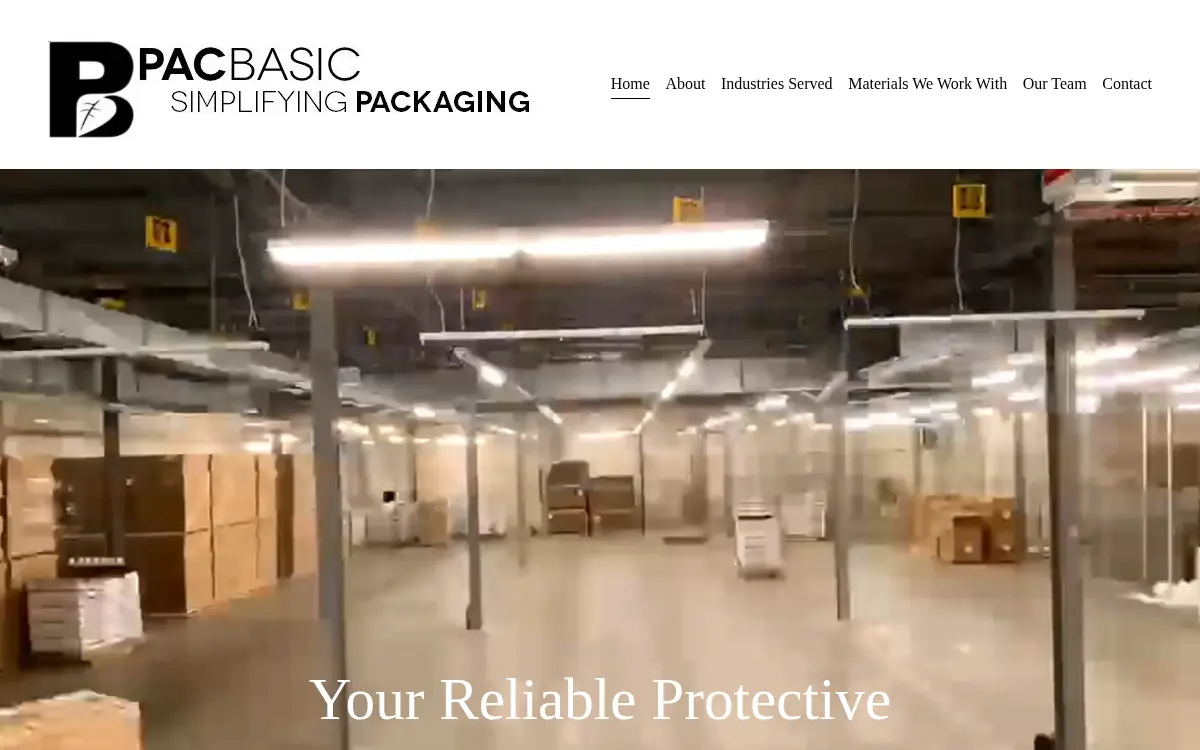 Homepage of Pac Basic LLC