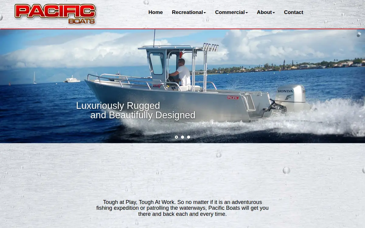 Homepage of Pacific Skiffs Nw INC