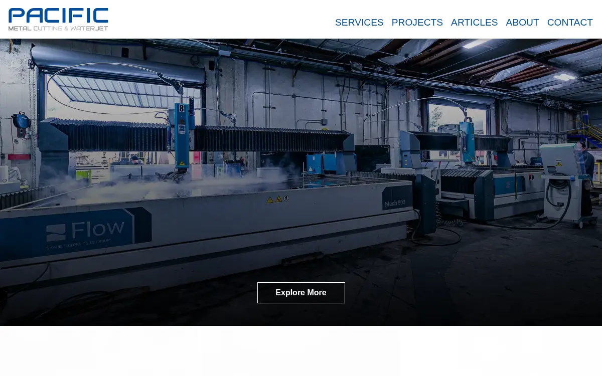 Homepage of Speedy Metals, INC
