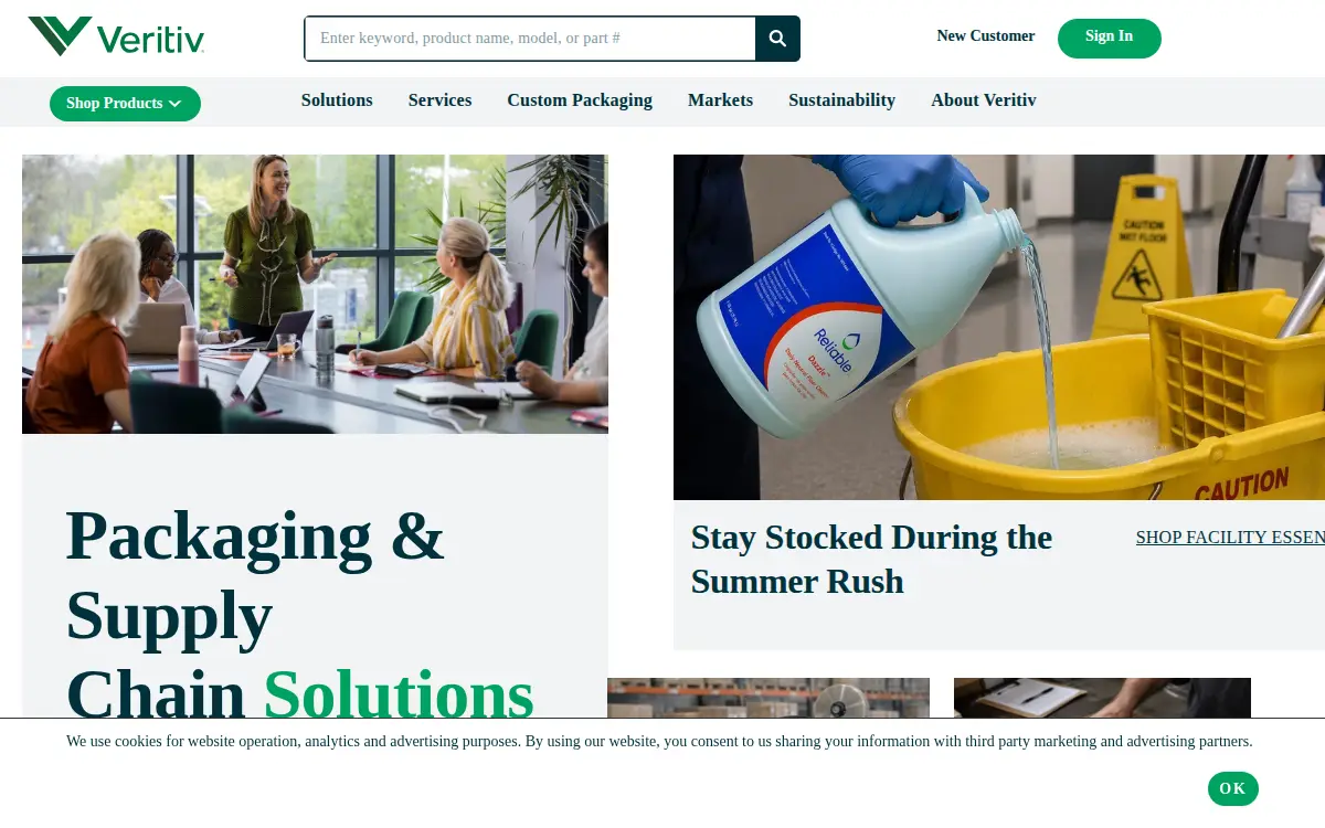 Homepage of Pack4 LLC