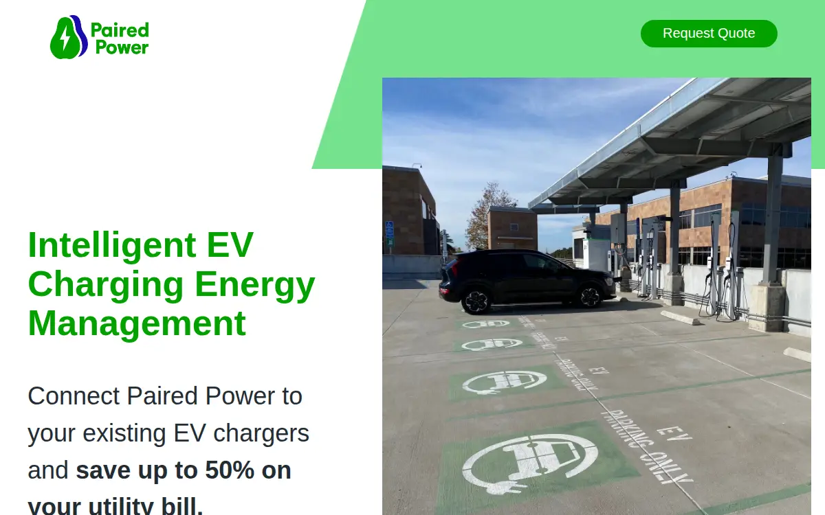 Homepage of Paired Power, INC.