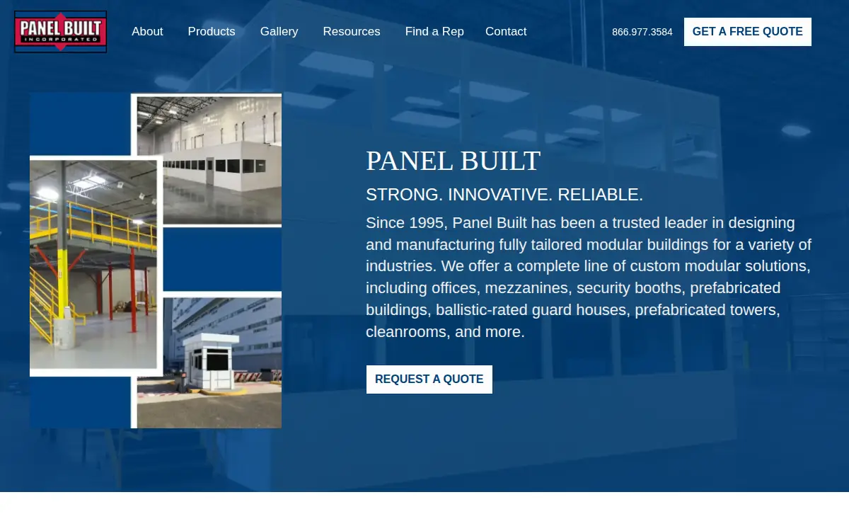 Homepage of Panel Built INC