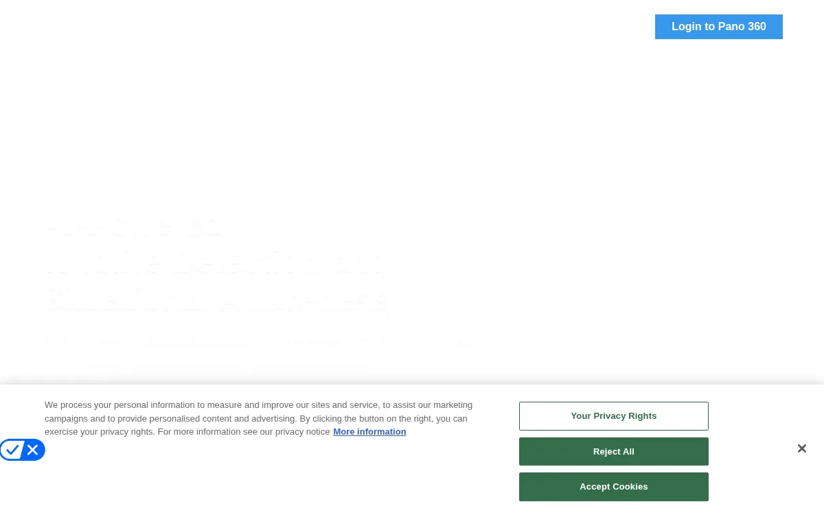 Homepage of Pano Ai, INC.