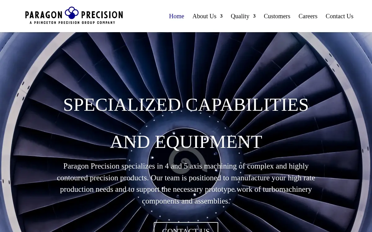 Homepage of Princeton Tool INC