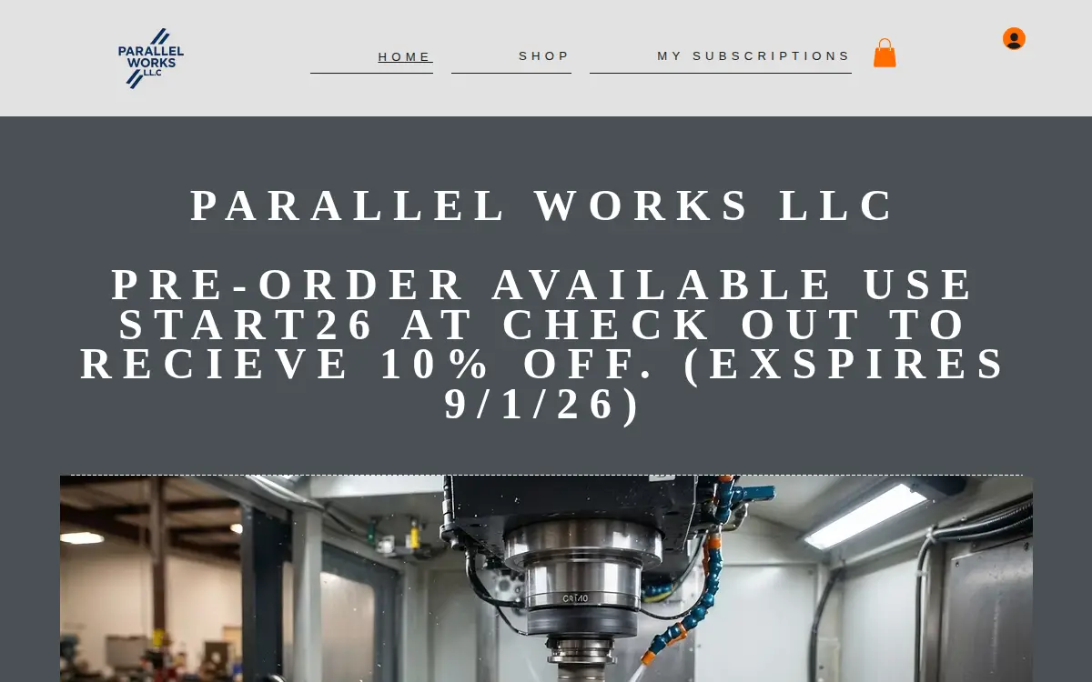 Homepage of Parallel Works LLC