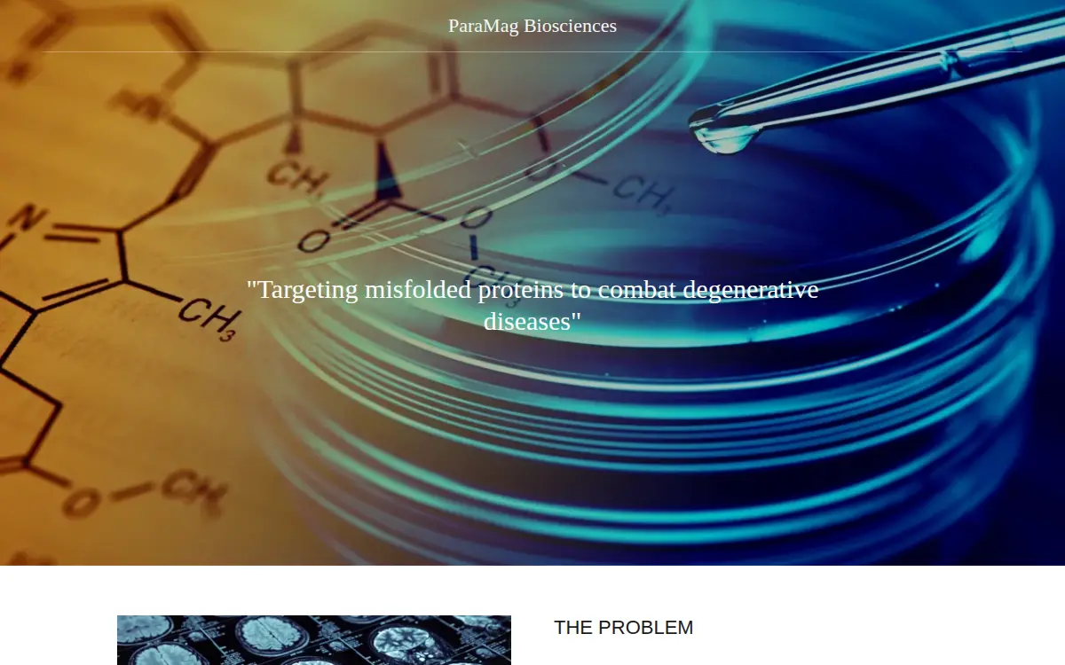 Homepage of Paramag INC