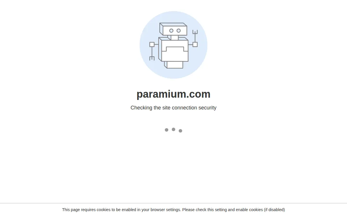 Homepage of Paramium Technologies, INC.