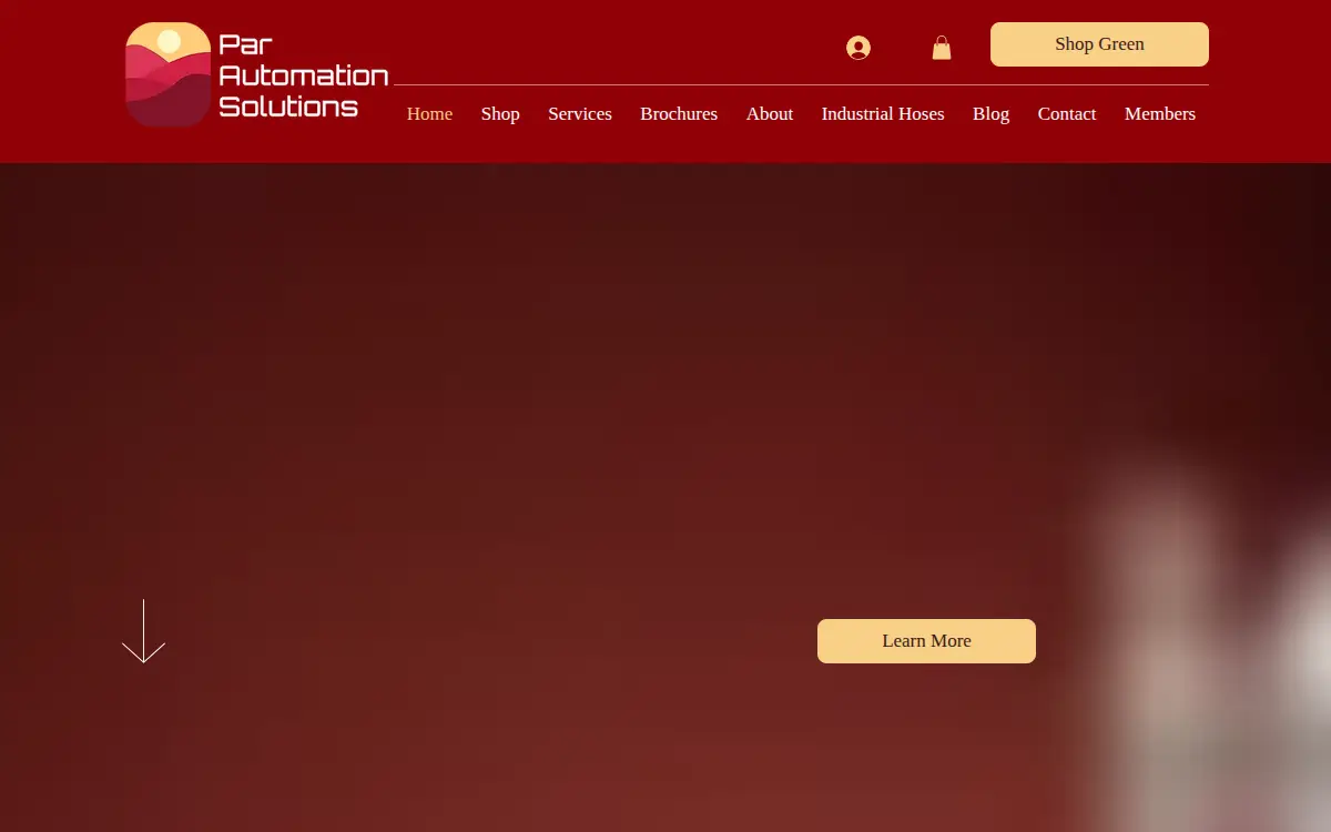 Homepage of Par Automation Solutions, LLC