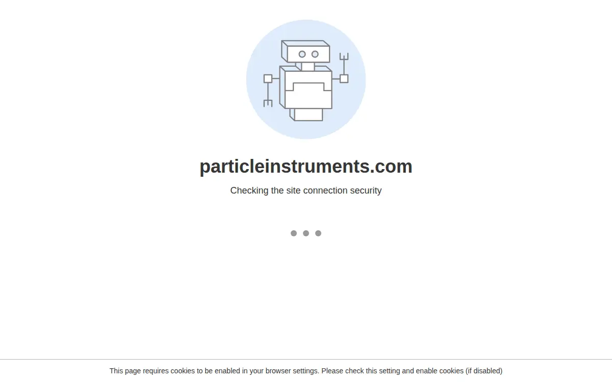 Homepage of Particle Instruments LLC