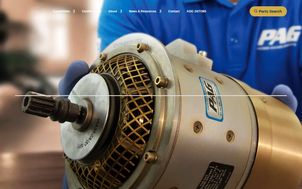 Homepage of Gardner Aviation Specialist, INC