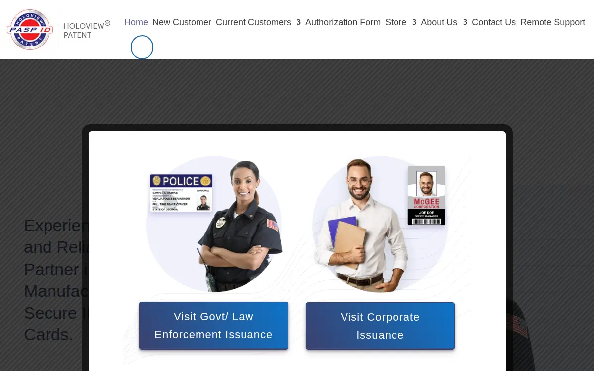 Homepage of Police & Sheriffs Press, INC.